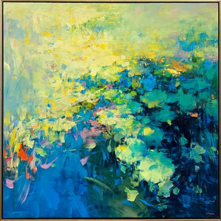 Summer Pond by Ning Lee at LePrince Galleries