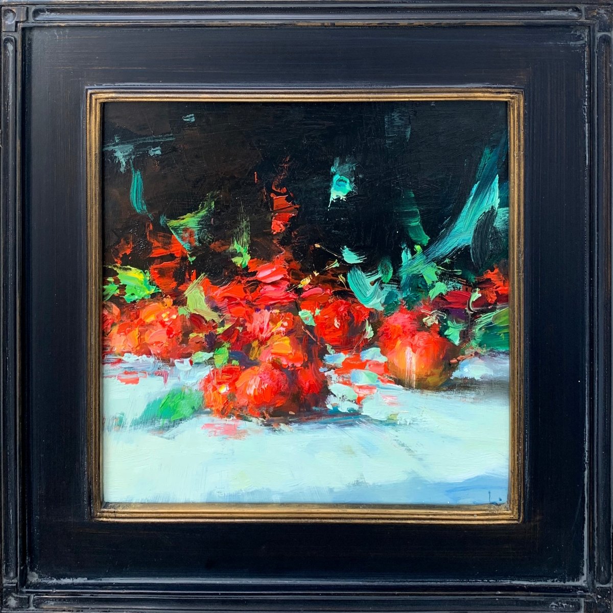 Crabapples #4 by Ning Lee at LePrince Galleries