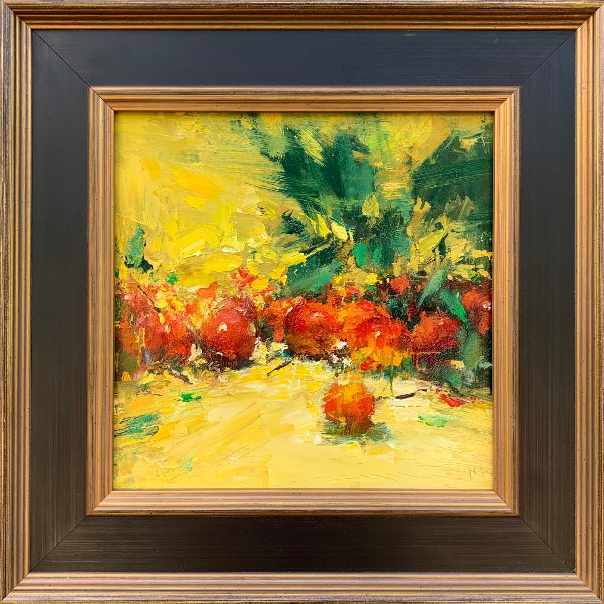 Crabapples by Ning Lee at LePrince Galleries