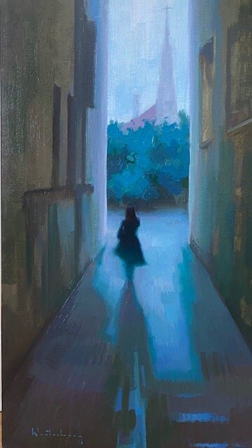 A Cool Morning in Charleston by Aaron Westerberg at LePrince Galleries