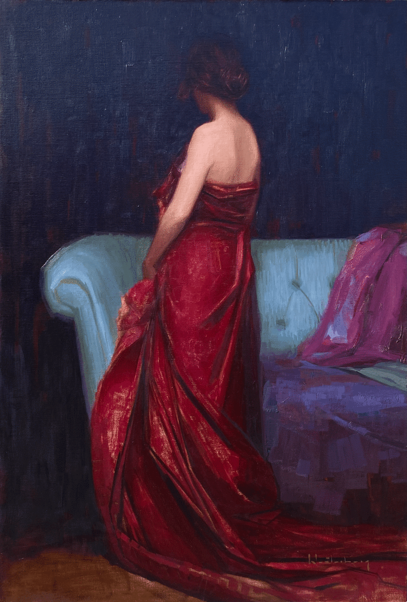Amy's Indecision by Aaron Westerberg at LePrince Galleries