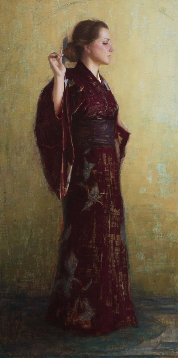 Crimson and Gold by Aaron Westerberg at LePrince Galleries