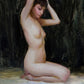 Doing Her Hair by Aaron Westerberg at LePrince Galleries