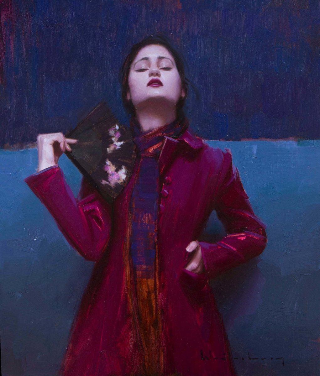 Harmony in Magenta and Blue by Aaron Westerberg at LePrince Galleries