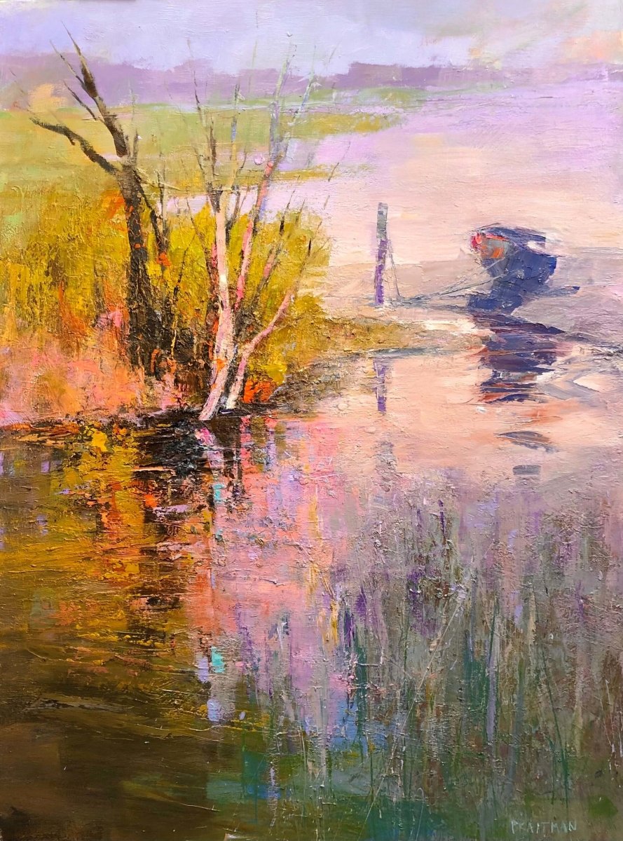 Silent Mooring by Andy Braitman at LePrince Galleries