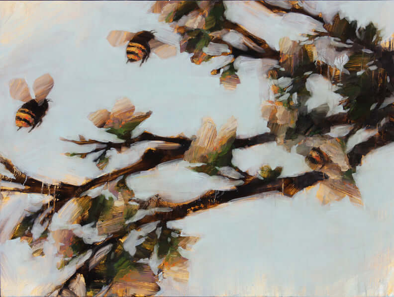 bees 1-25 by Angie Renfro at LePrince Galleries