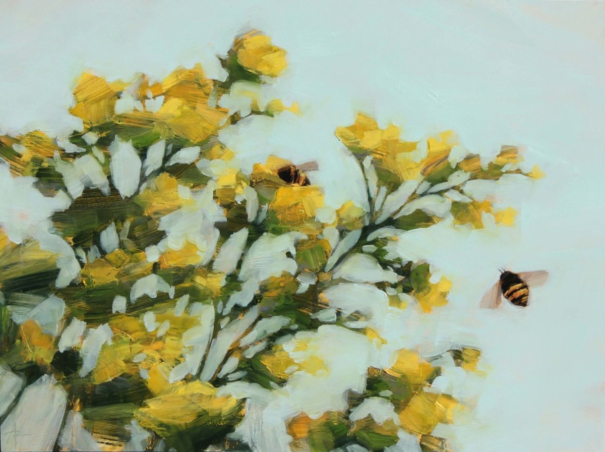 bees 1-31 by Angie Renfro at LePrince Galleries