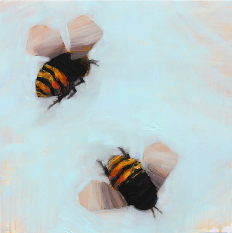 Bees - 1-52 by Angie Renfro at LePrince Galleries