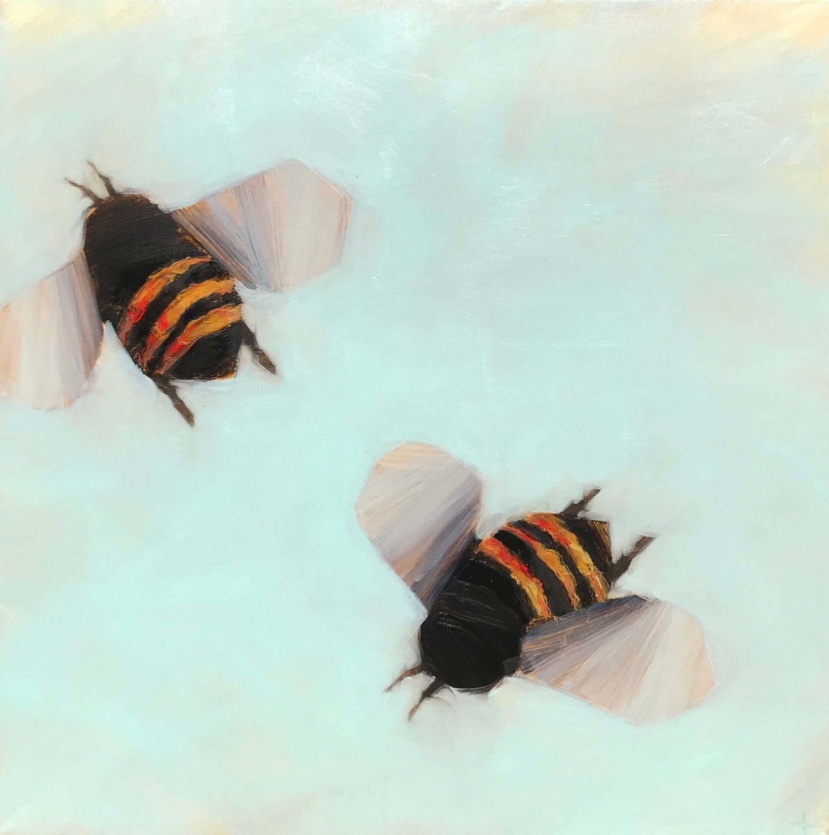 Bees 2-28 by Angie Renfro at LePrince Galleries