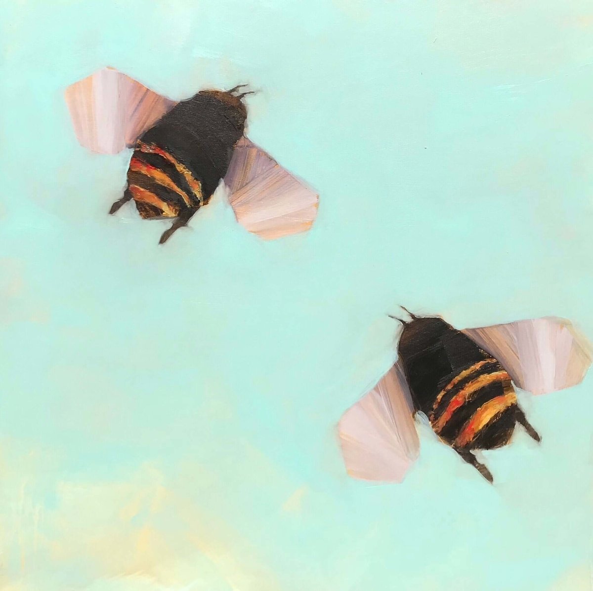 Bees 2-32 by Angie Renfro at LePrince Galleries