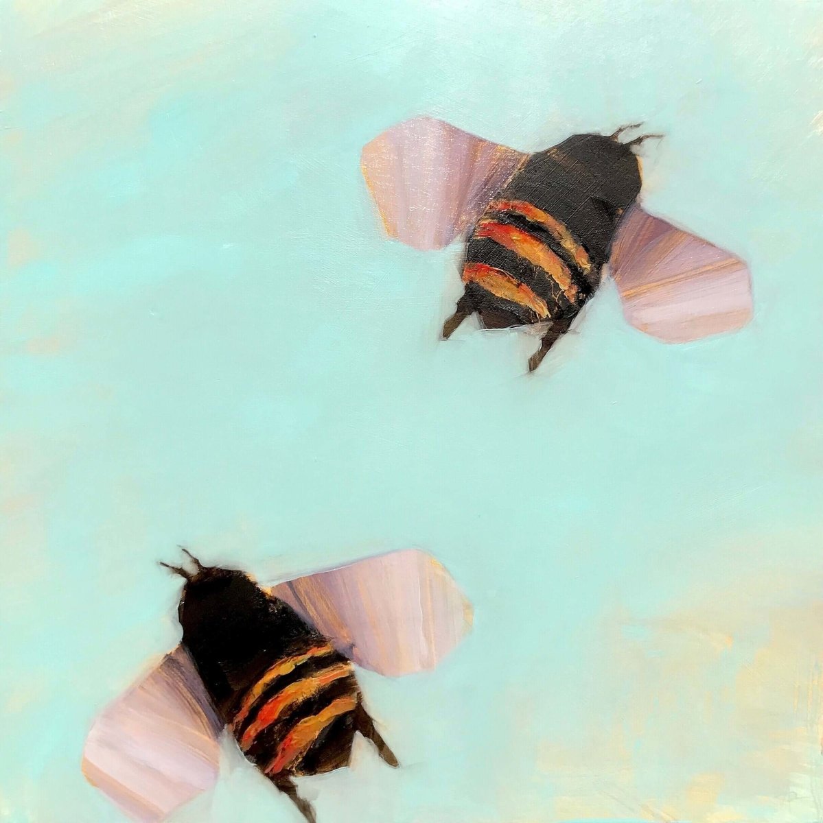 Bees 2-33 by Angie Renfro at LePrince Galleries