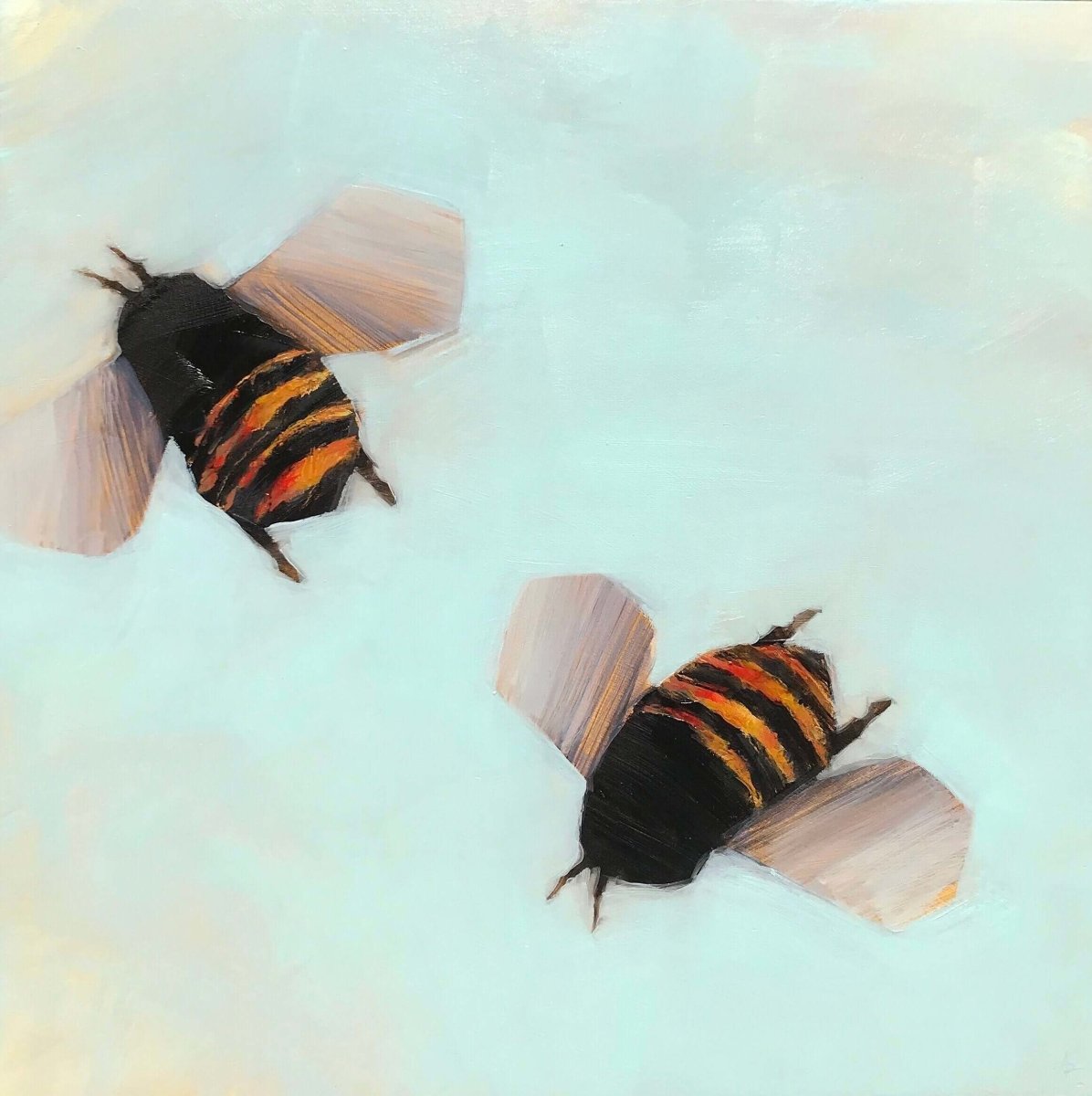 Bees 2-34 by Angie Renfro at LePrince Galleries
