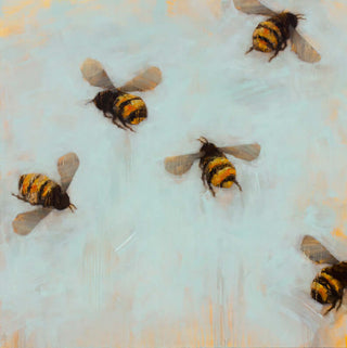 Bees 82 by Angie Renfro at LePrince Galleries