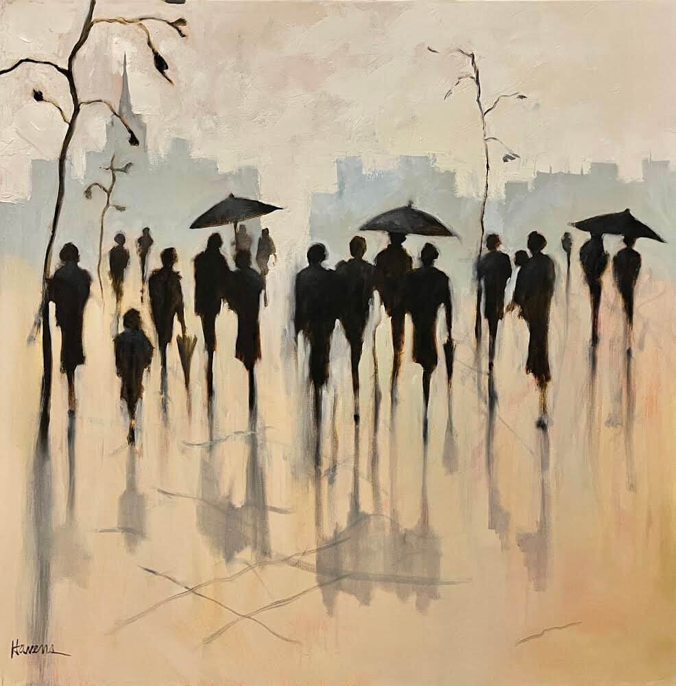 Afternoon Stroll by Betsy Havens at LePrince Galleries