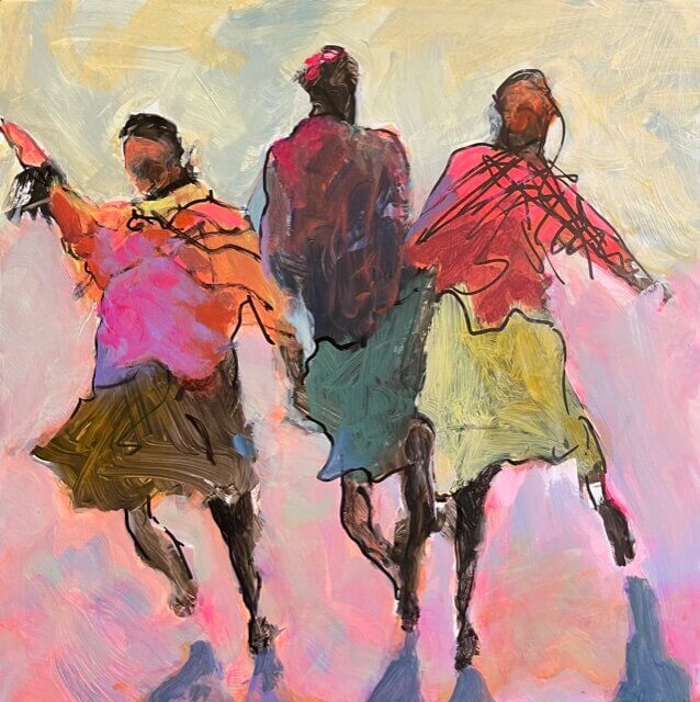 Dance into Ecstasy by Betsy Havens at LePrince Galleries