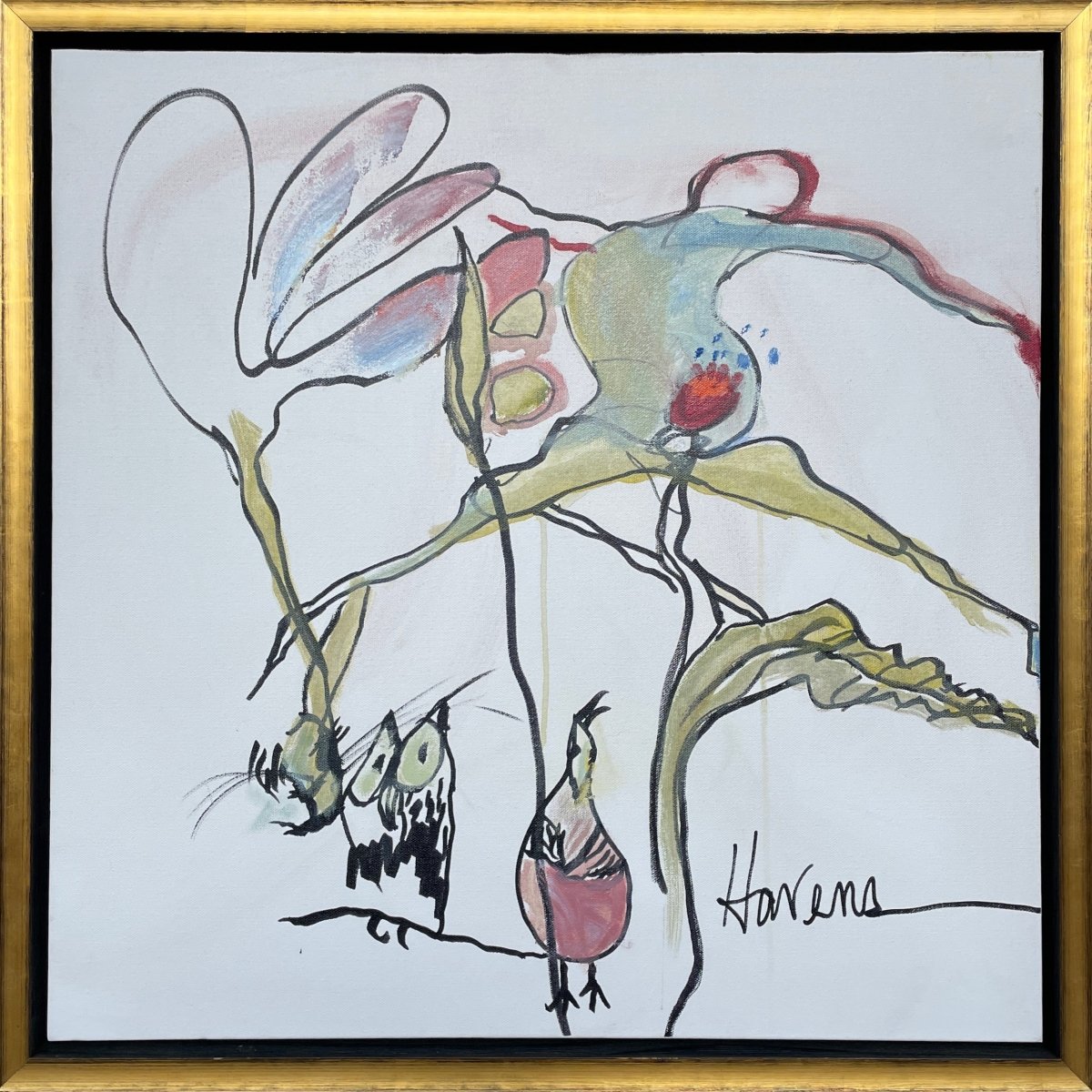 Dancing at the Farm by Betsy Havens at LePrince Galleries