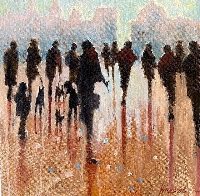 Enjoying the Afternoon by Betsy Havens at LePrince Galleries