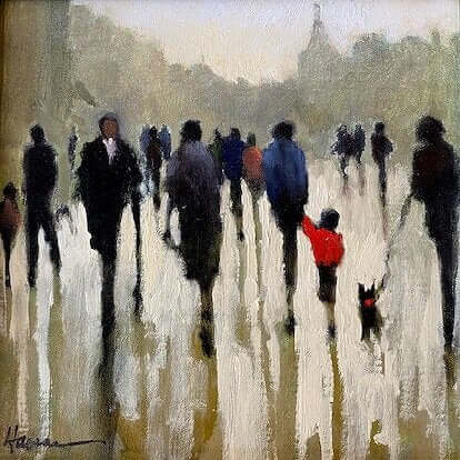 I Like that Doggie by Betsy Havens at LePrince Galleries
