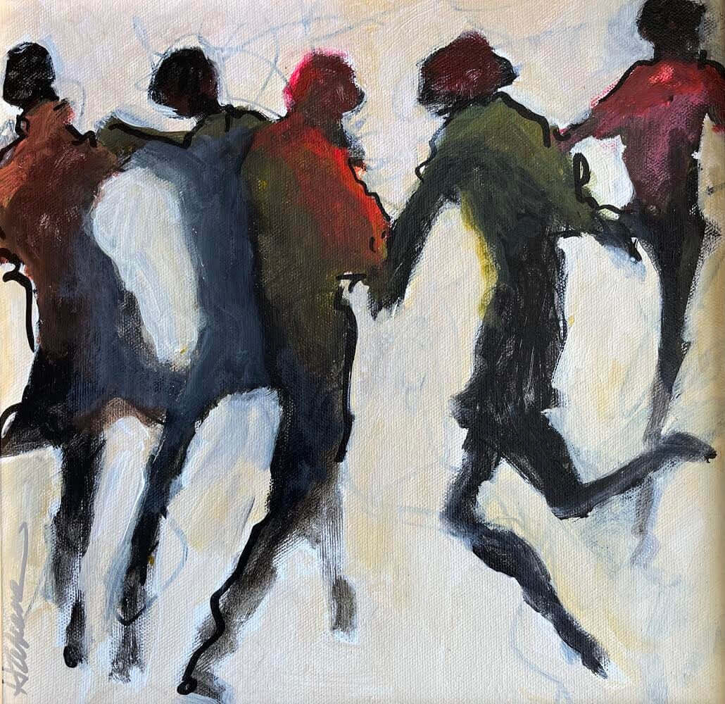 Joyful Group by Betsy Havens at LePrince Galleries