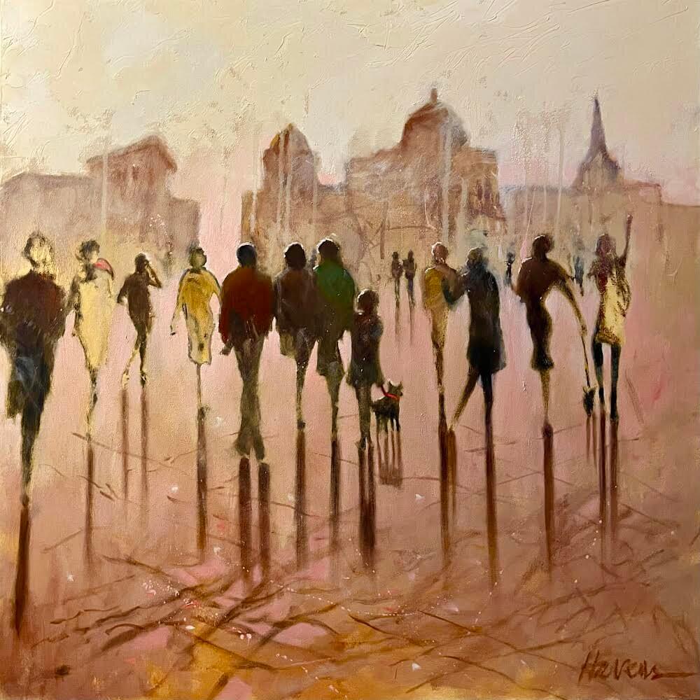 Loving the Rain by Betsy Havens at LePrince Galleries