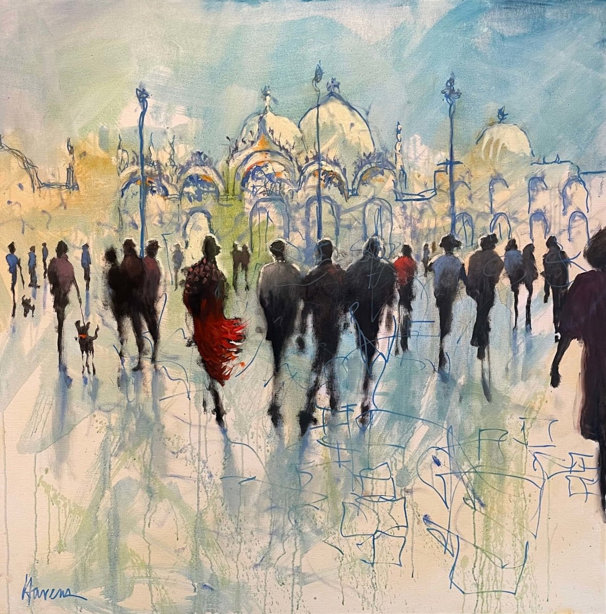 The Dance is Tonight by Betsy Havens at LePrince Galleries