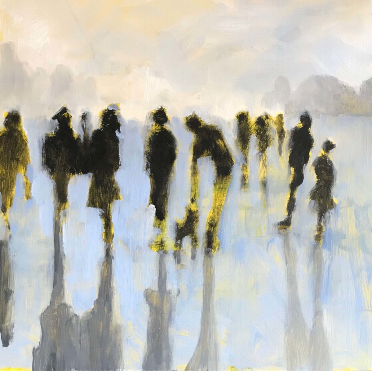 The Doggie Loves Children by Betsy Havens at LePrince Galleries
