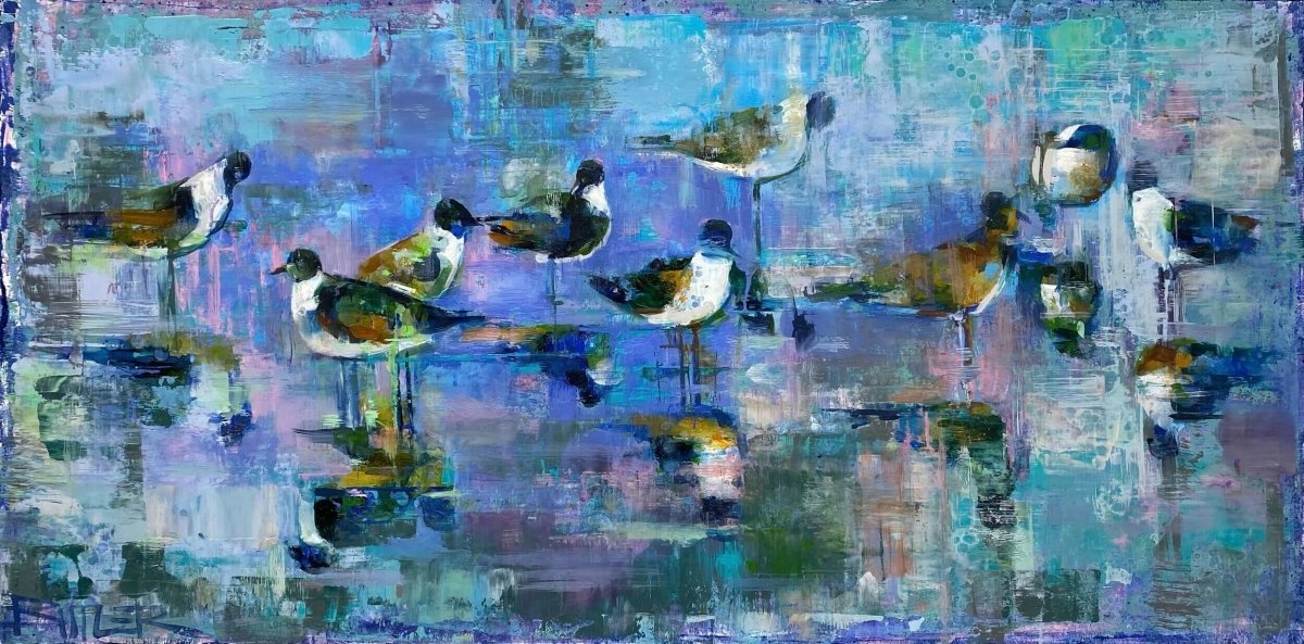 Along the Wet Sand by Curt Butler at LePrince Galleries