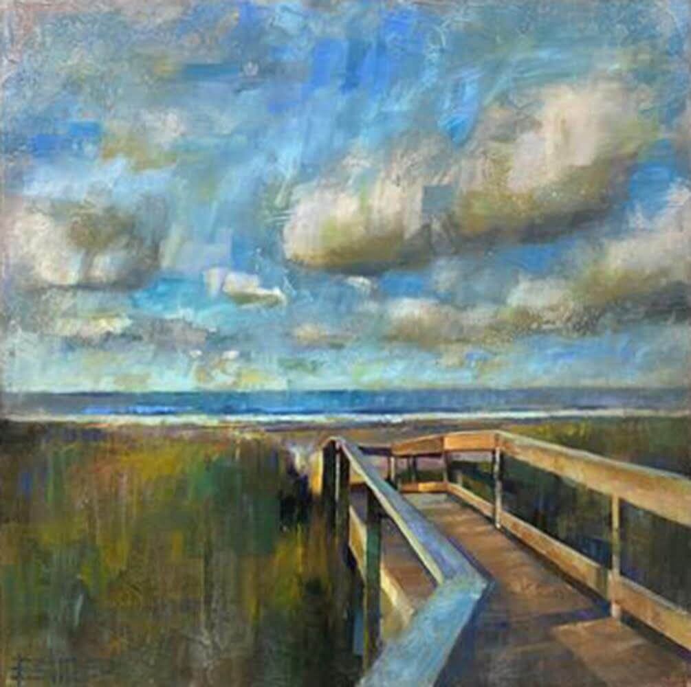 Sun's Approach Stage Right by Curt Butler at LePrince Galleries