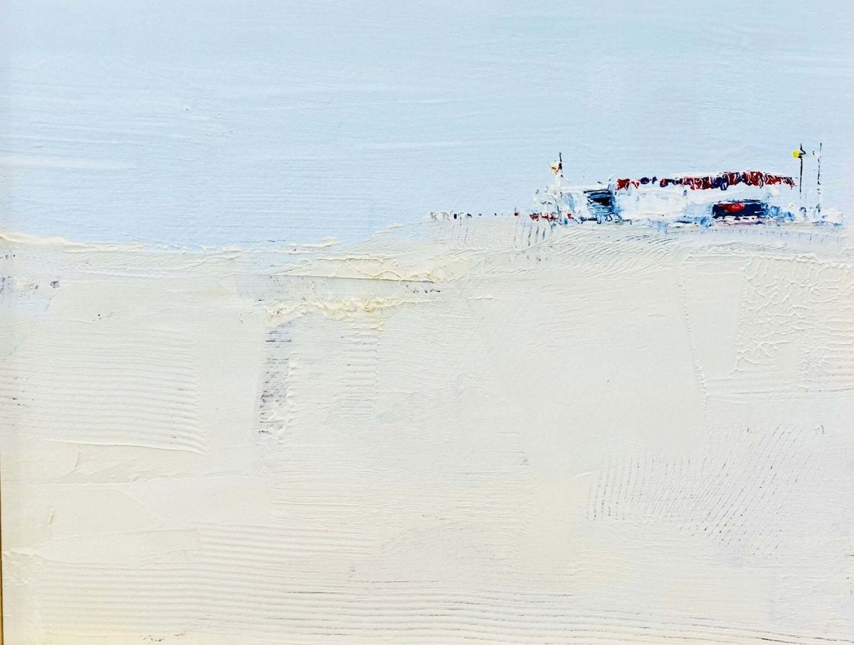 Beach Shack by Deborah Hill at LePrince Galleries