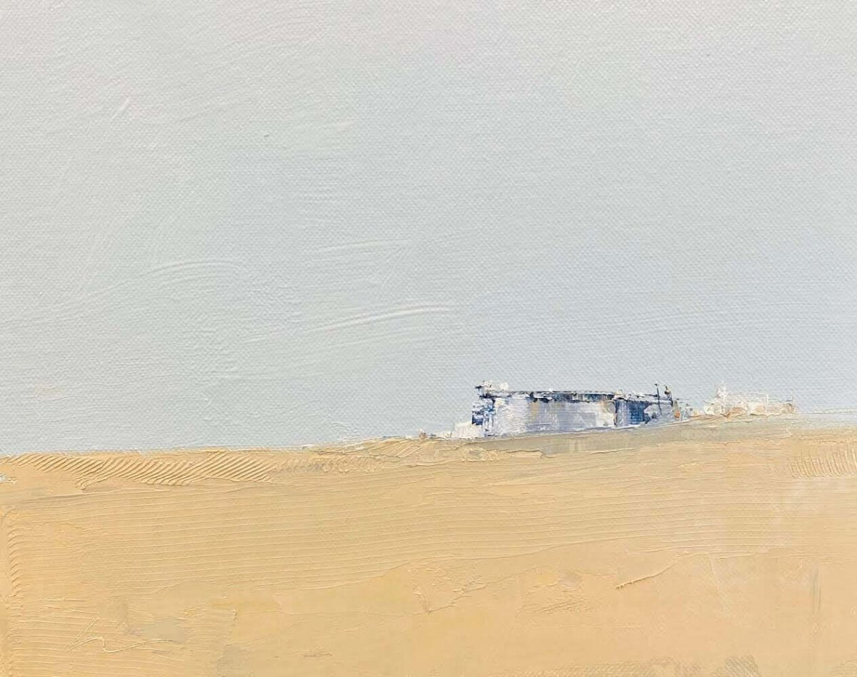 Beach Shacks I by Deborah Hill at LePrince Galleries