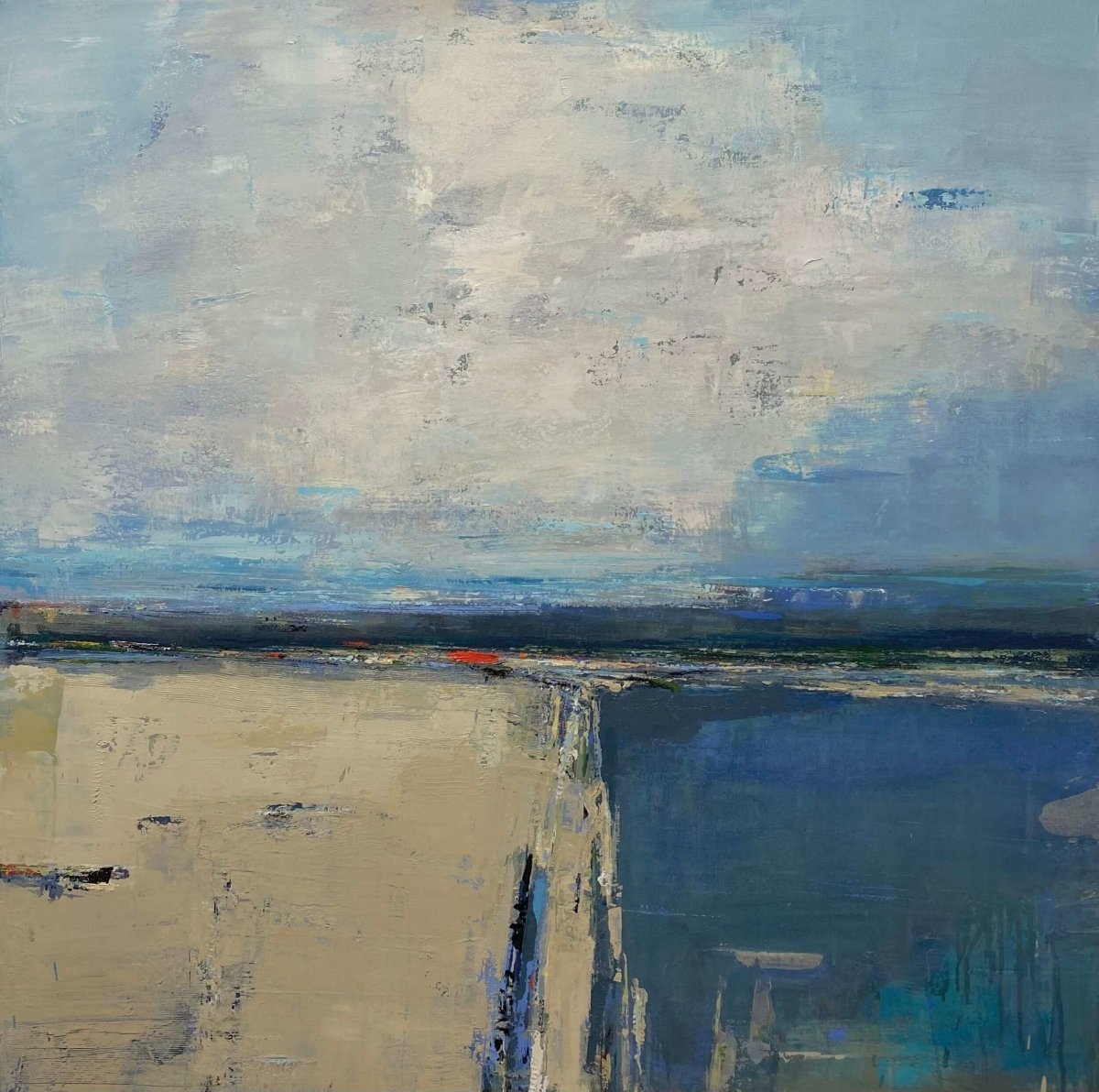 Blue by Deborah Hill at LePrince Galleries