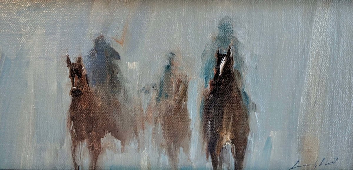 Cross Roads Series IV by Deborah Hill at LePrince Galleries