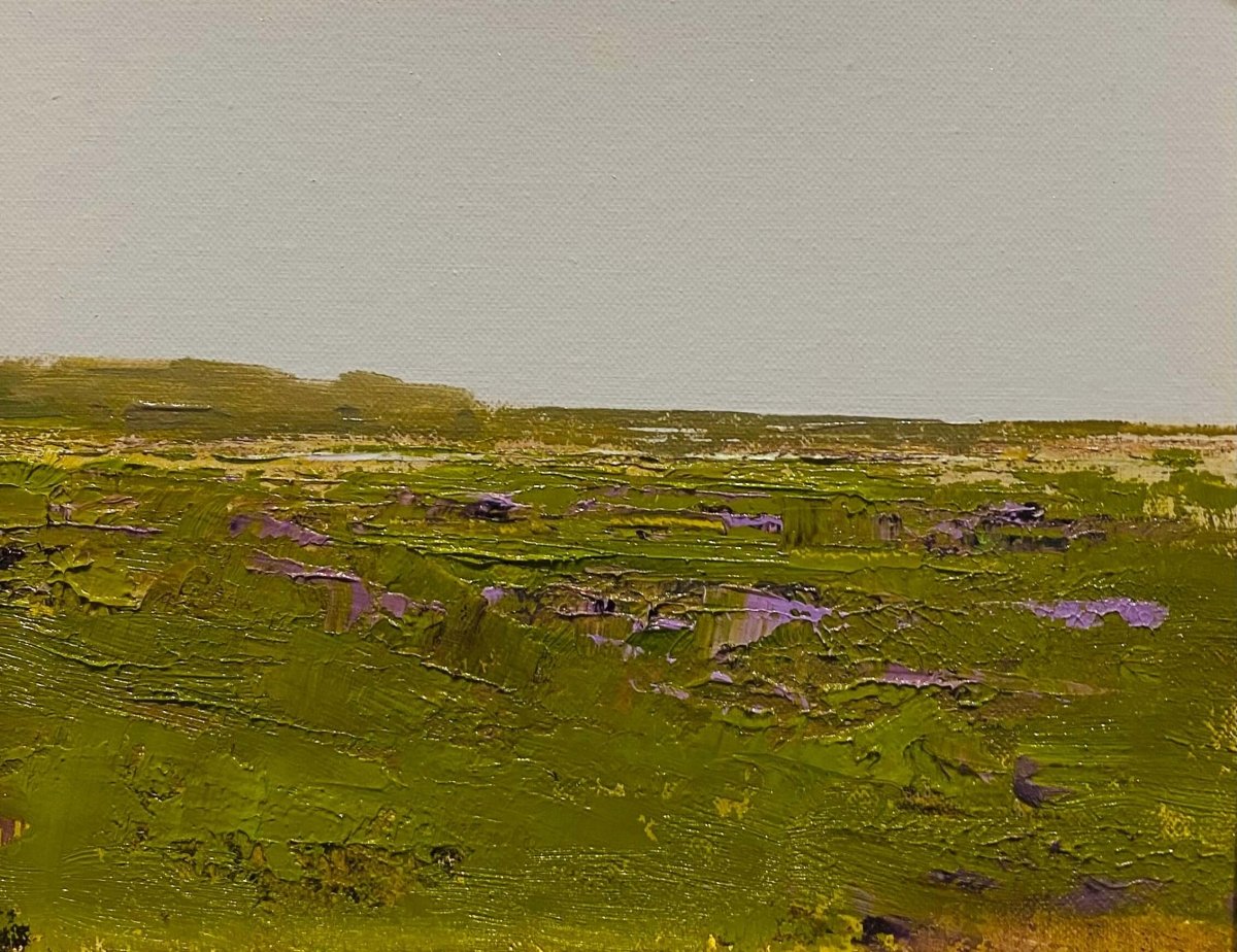 Field and Farm Series #13 by Deborah Hill at LePrince Galleries