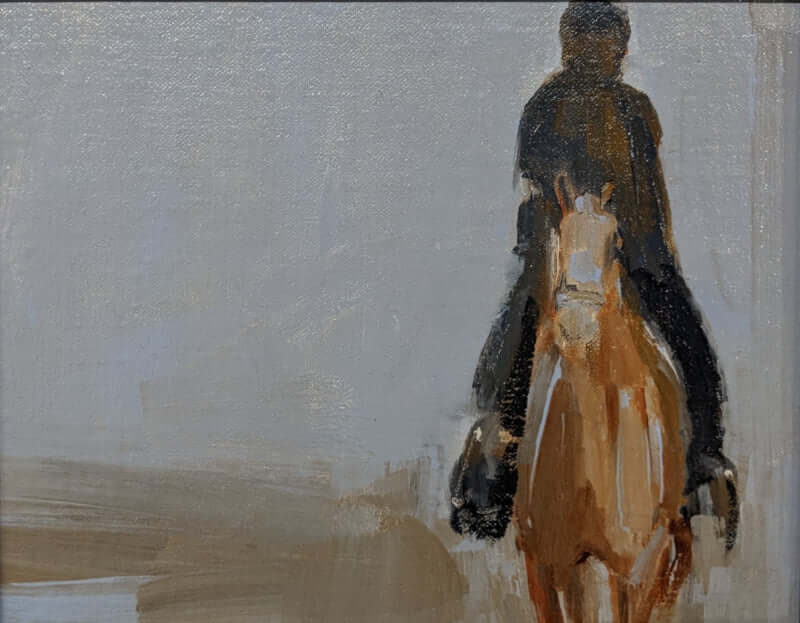 Horse and Rider by Deborah Hill at LePrince Galleries