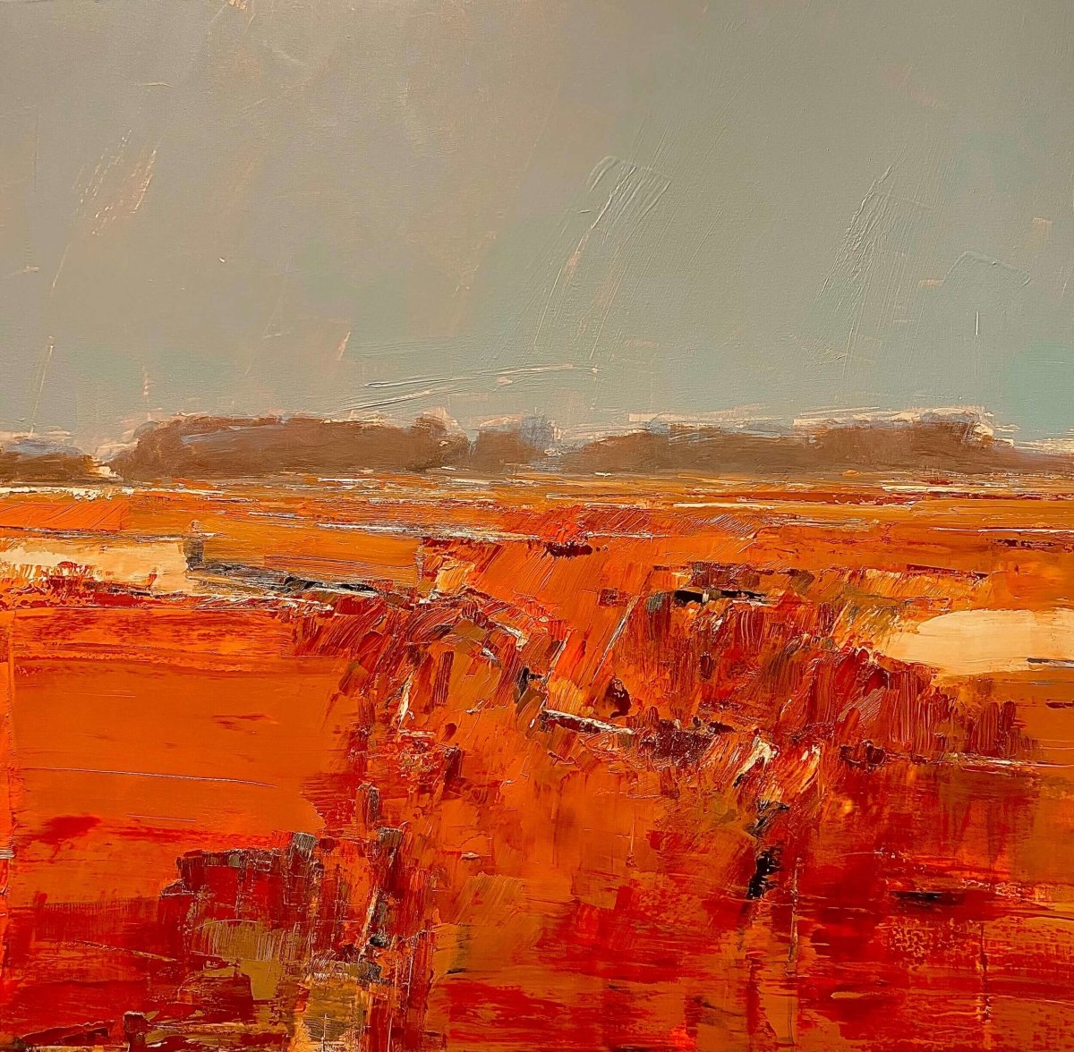 Marsh Light by Deborah Hill at LePrince Galleries