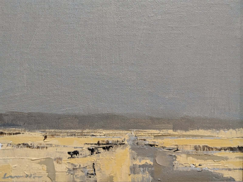 Marsh Sketch III by Deborah Hill at LePrince Galleries