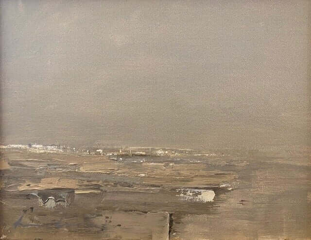 Misty Morning At Beach by Deborah Hill at LePrince Galleries