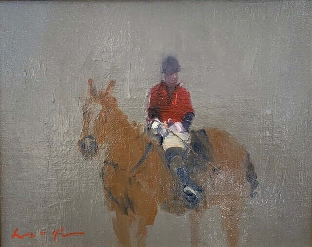 Polo Series ll by Deborah Hill at LePrince Galleries