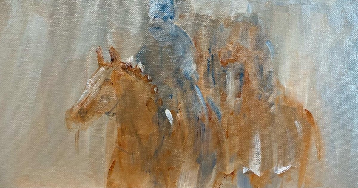 The Parade Series III by Deborah Hill at LePrince Galleries