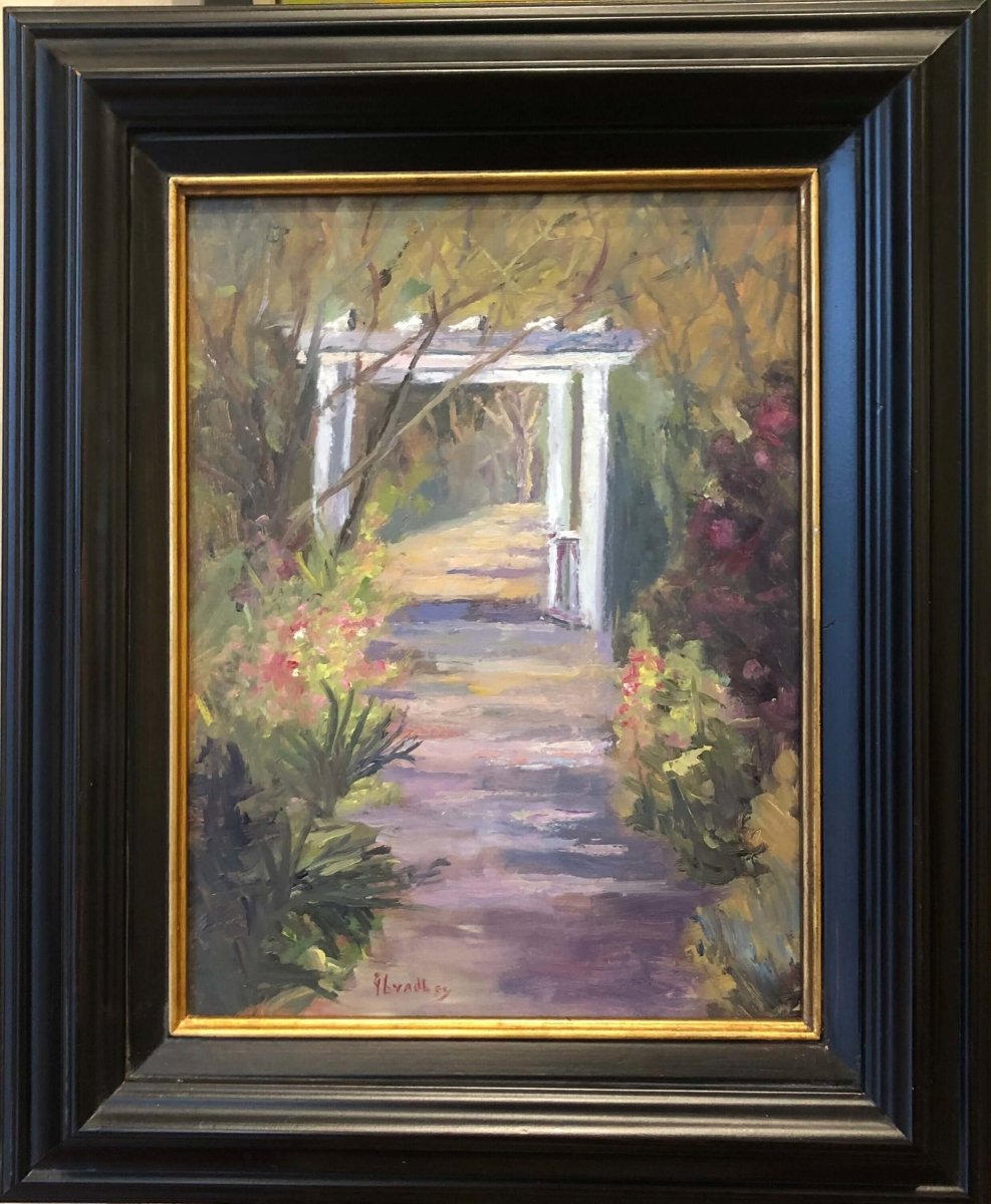 Cypress Trellis by Gary Bradley at LePrince Galleries