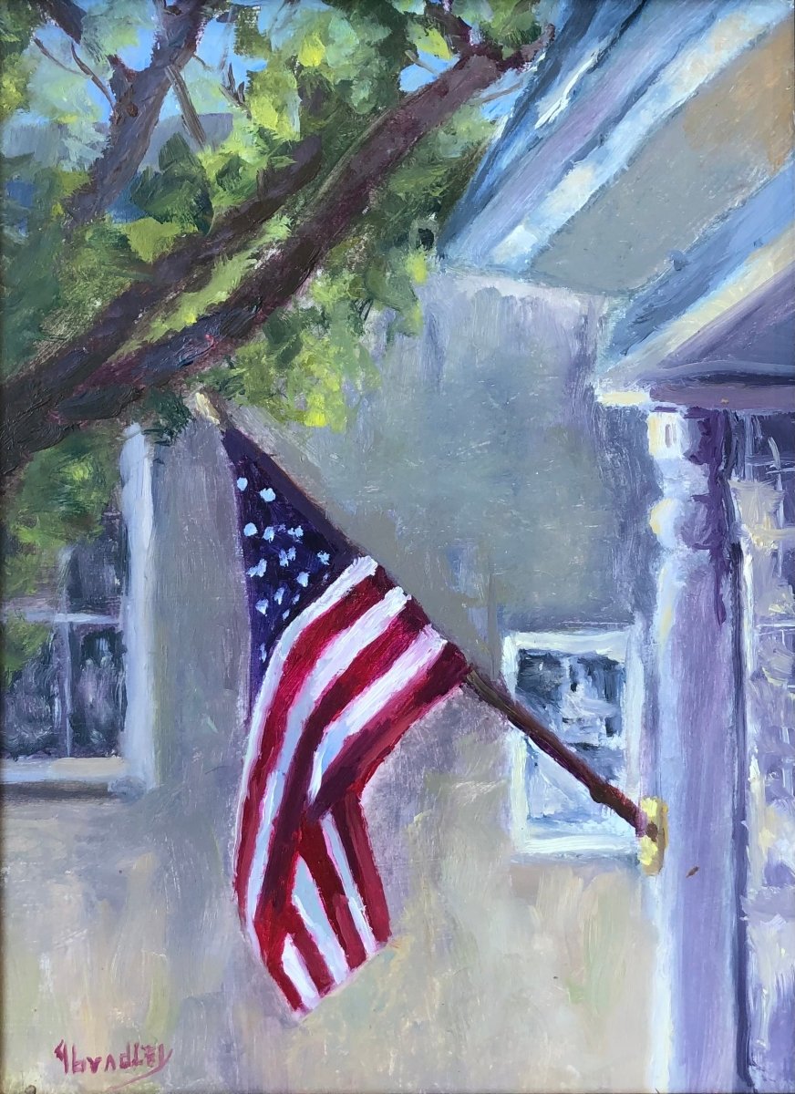 Flag Day by Gary Bradley at LePrince Galleries