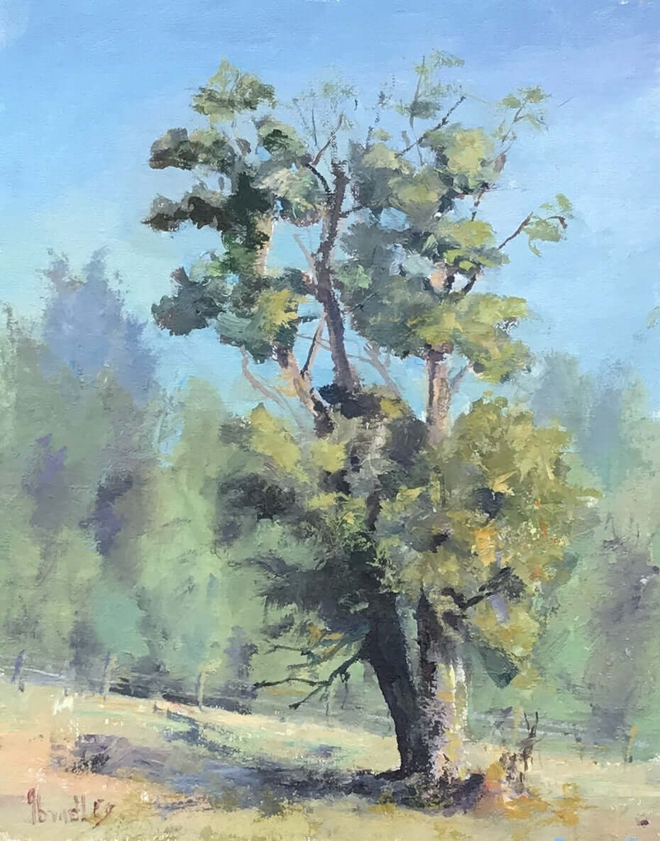 Heading up the Hill by Gary Bradley at LePrince Galleries