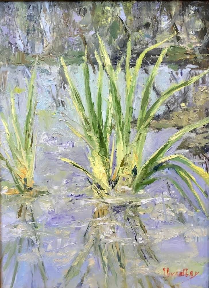 Spring Lilies by Gary Bradley at LePrince Galleries