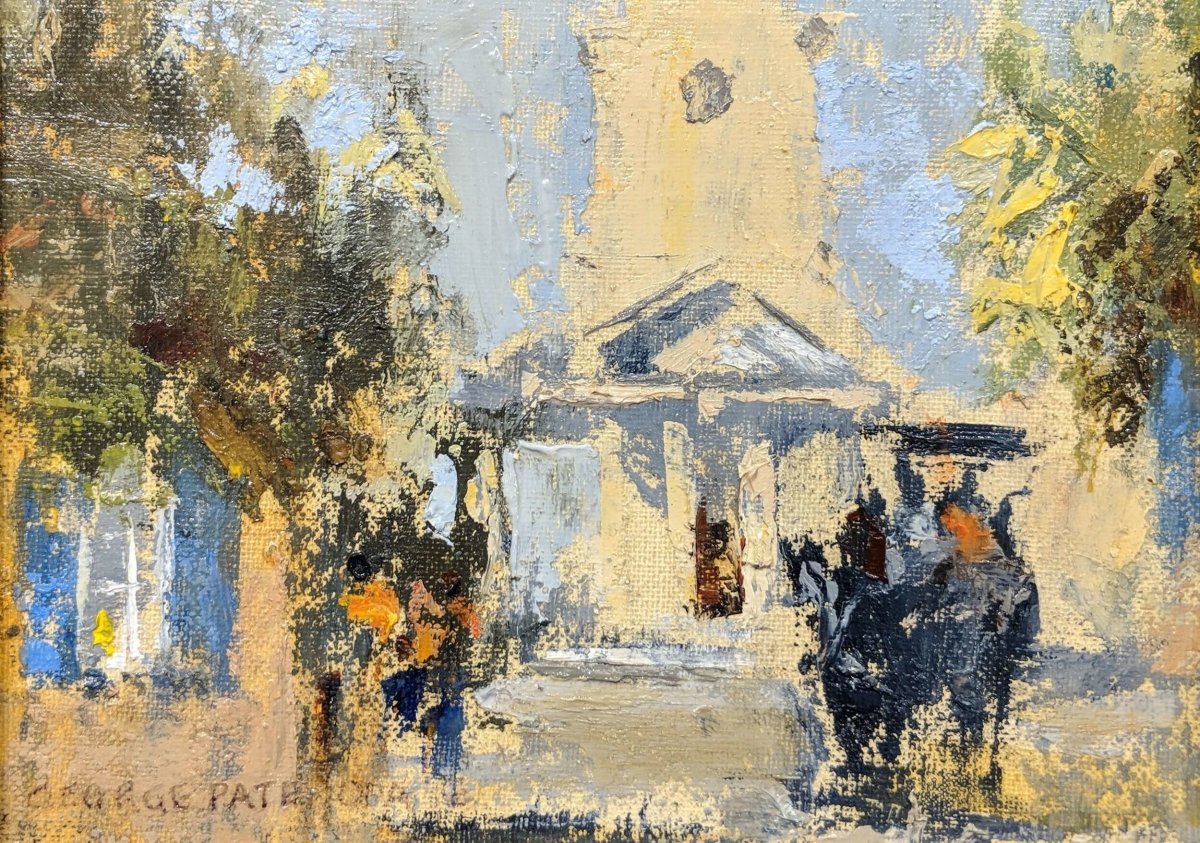 Charleston Cobbletone Rides by George Pate at LePrince Galleries