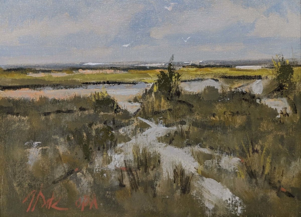 Kiawah Ocean Course by George Pate at LePrince Galleries