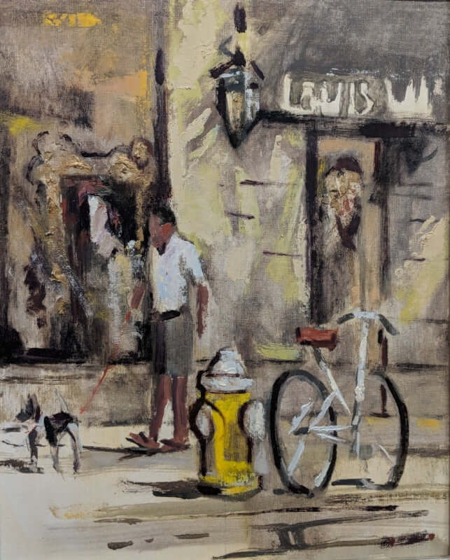 King Street by George Pate at LePrince Galleries