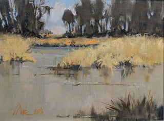 On Golden Marsh by George Pate at LePrince Galleries