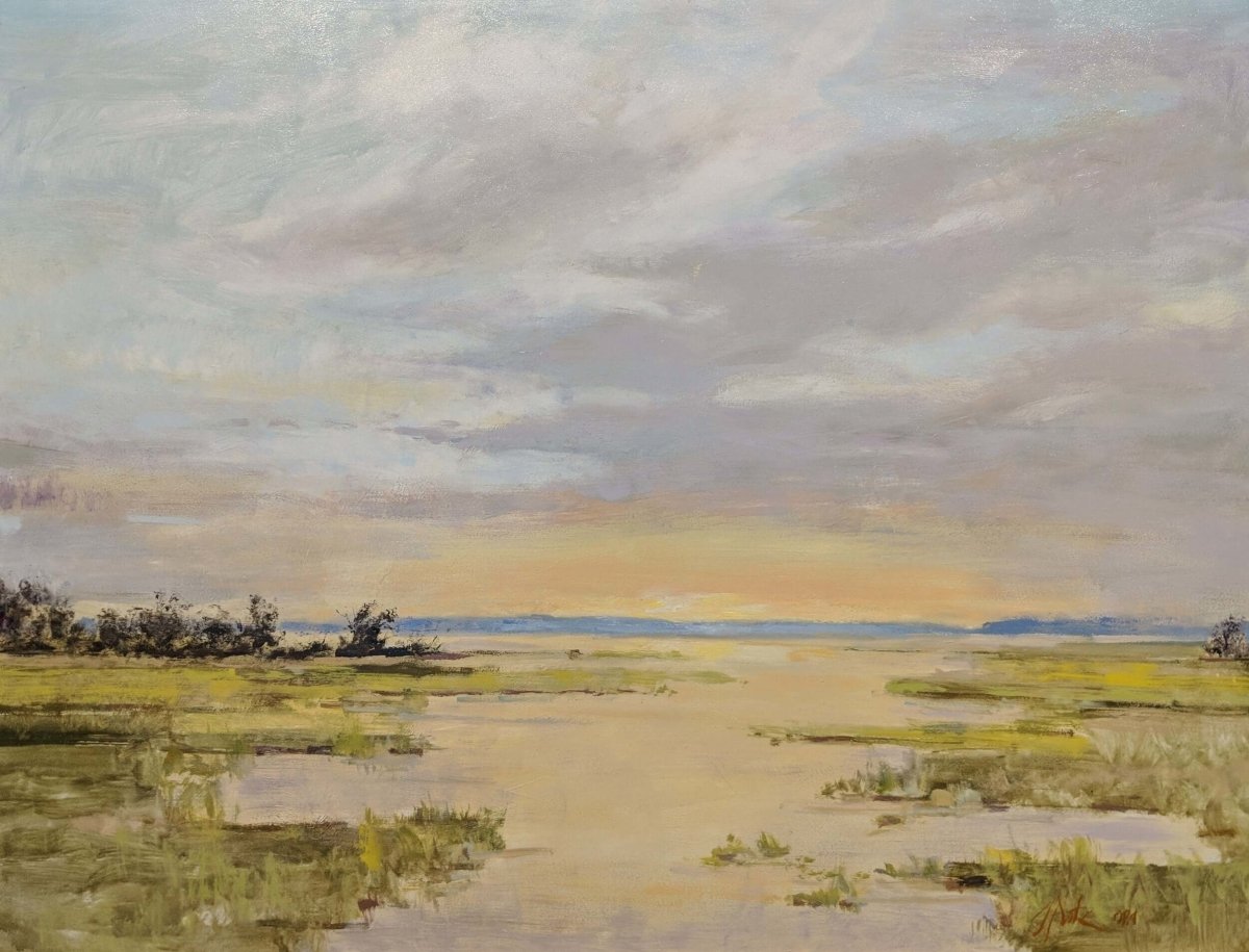 Soft Sunrise by George Pate at LePrince Galleries