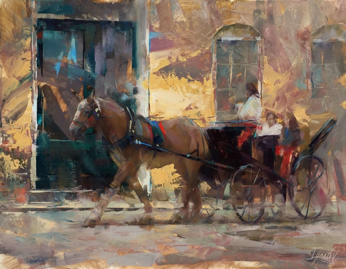 A Golden Time by Ignat Ignatov at LePrince Galleries