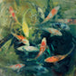 Abstraction with Koi by Ignat Ignatov at LePrince Galleries